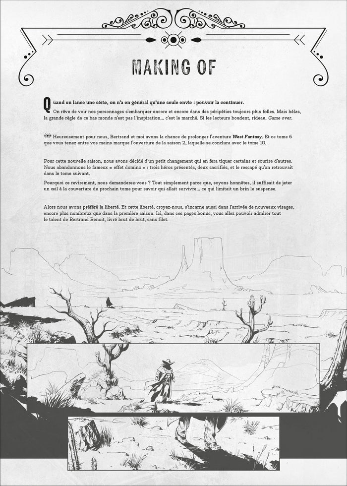 West Fantasy - Tome 6 - Édition N&B