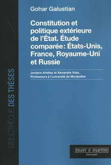 Constitution et politique extérieure de l'État. Étude comparée