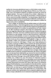 Trajectoires périurbaines