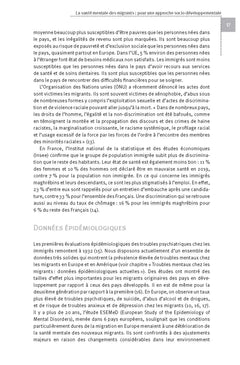 La santé mentale des migrants
