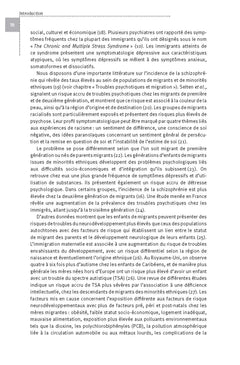 La santé mentale des migrants