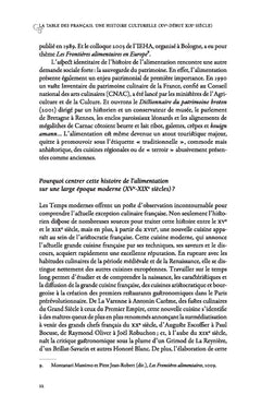 La table des Français