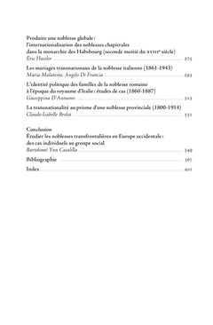 Les noblesses transnationales