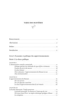 Économie de la table