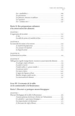 Économie de la table