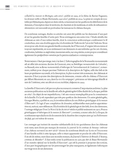 Les demeures seigneuriales de la maison d'Harcourt
