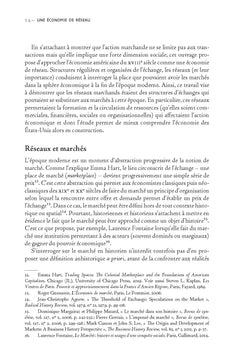 Une économie de réseau