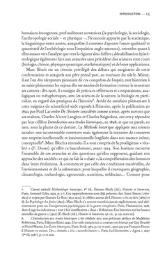 Marc Bloch et l'Angleterre