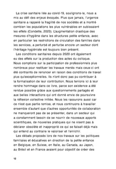 Petite enfance