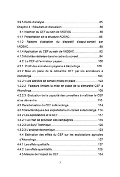 Approche participative de vulgarisation à base de conseil agricole