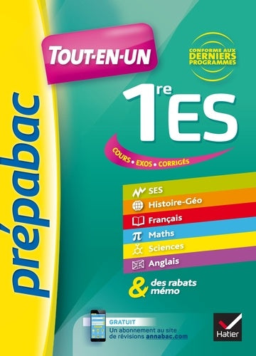 Prépabac Tout-en-un 1re ES