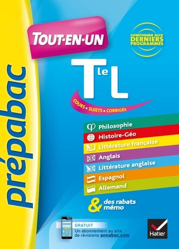 Prépabac Tout-en-un Tle L