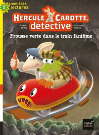 Frousse verte dans le train fantôme
