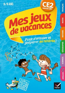 Mes jeux de vacances du CE2 vers le CM1