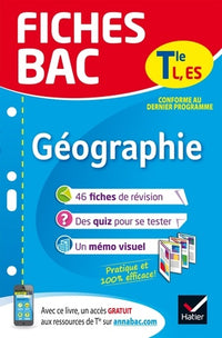 Fiches bac Géographie Tle L, ES: fiches de révision Terminale L, ES