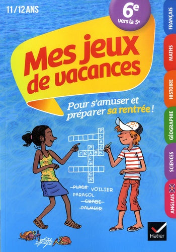 Mes jeux de vacances 2021 de la 6e à la 5e
