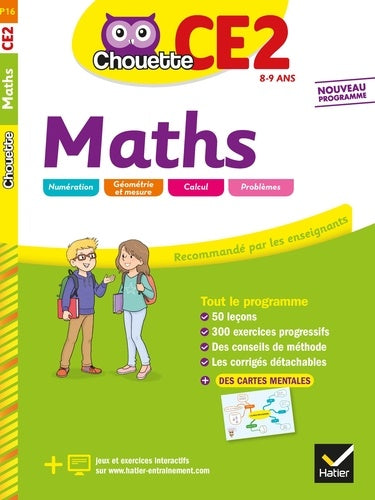 Maths CE2: cahier d'entraînement et de révision