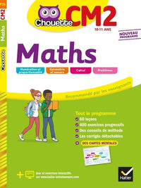 Maths CM2: cahier d'entraînement et de révision