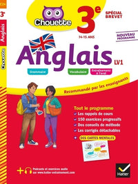 Anglais 3e - LV1 (A2+, B1): cahier d'entraînement et de révision