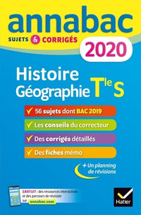 Annales Annabac 2020 Histoire-Géographie Tle S
