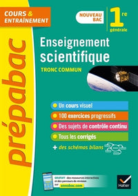Prépabac Enseignement scientifique 1re générale