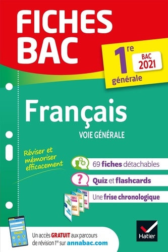 Fiches bac Français 1re générale Bac 2021