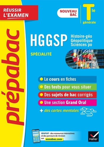 HGGSP Tle générale (spécialité) - Prépabac Réussir l'examen - Bac 2023: nouveau programme de Terminale