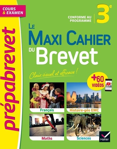 Le Maxi Cahier du Brevet (tout-en-un) - Brevet 2024