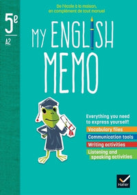 My English Memo - Anglais 5e