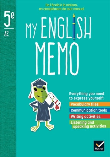 My English Memo - Anglais 5e