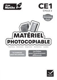 Cap Maths CE1 - Ed. 2025 - Matériel photocopiable