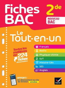 Fiches bac - Le Tout-en-un 2de
