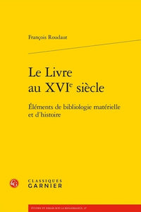 Le livre au XVIe siècle