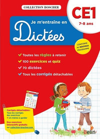 Je m'entraîne en dictées CE1 2017