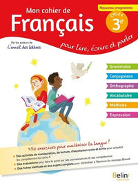 Mon cahier de français 3e