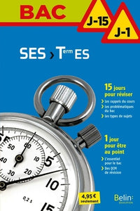 Sciences économiques et sociales Terminale ES: J-15 J-1