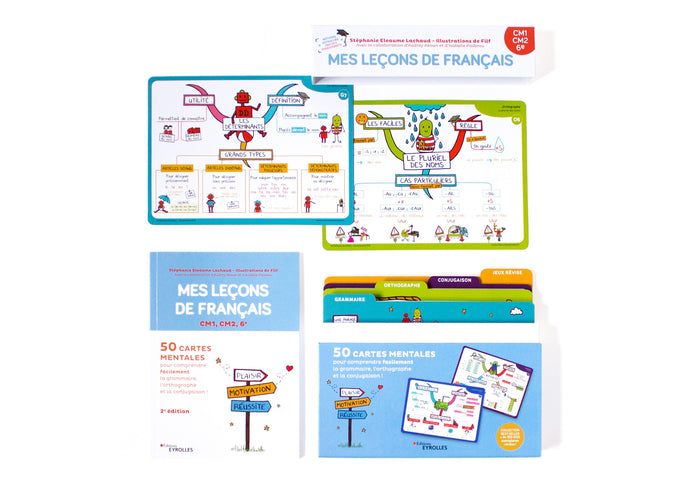 Mes leçons de français CM1, CM2, 6e