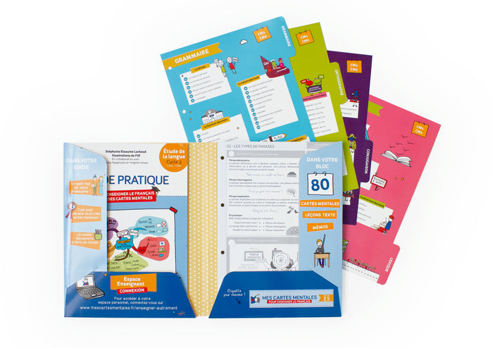 Mes cartes mentales pour enseigner le français - Cycle 3 : CM1, CM2