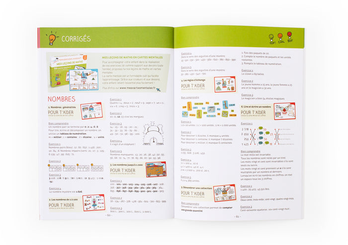 Mon cahier d'exercices pour devenir un as en maths CE1-CE2