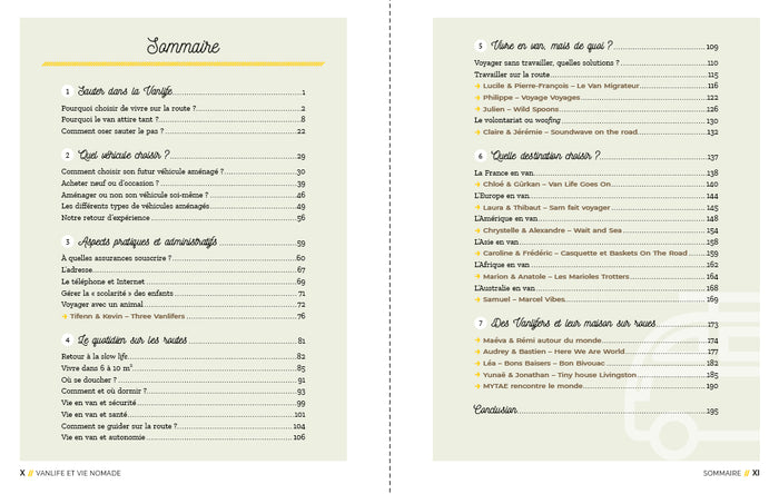 Vanlife et vie nomade