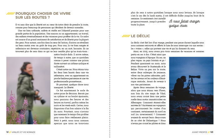 Vanlife et vie nomade