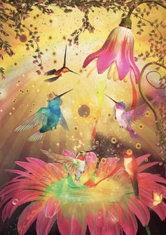 La Sagesse du Colibri: Cartes oracle