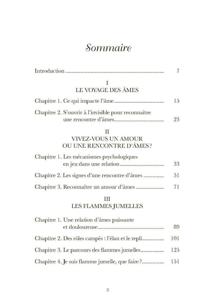 Amours et rencontres d'âmes