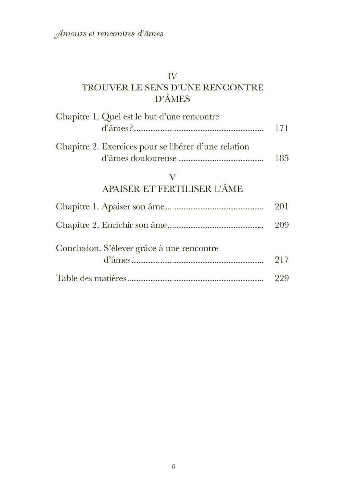 Amours et rencontres d'âmes
