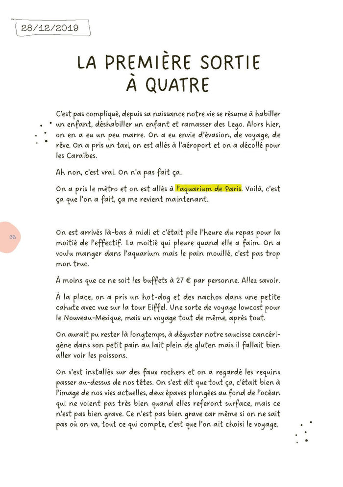 Journal de bord d'un joyeux bordel !