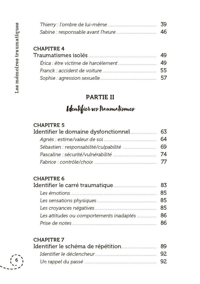 Les mémoires traumatiques