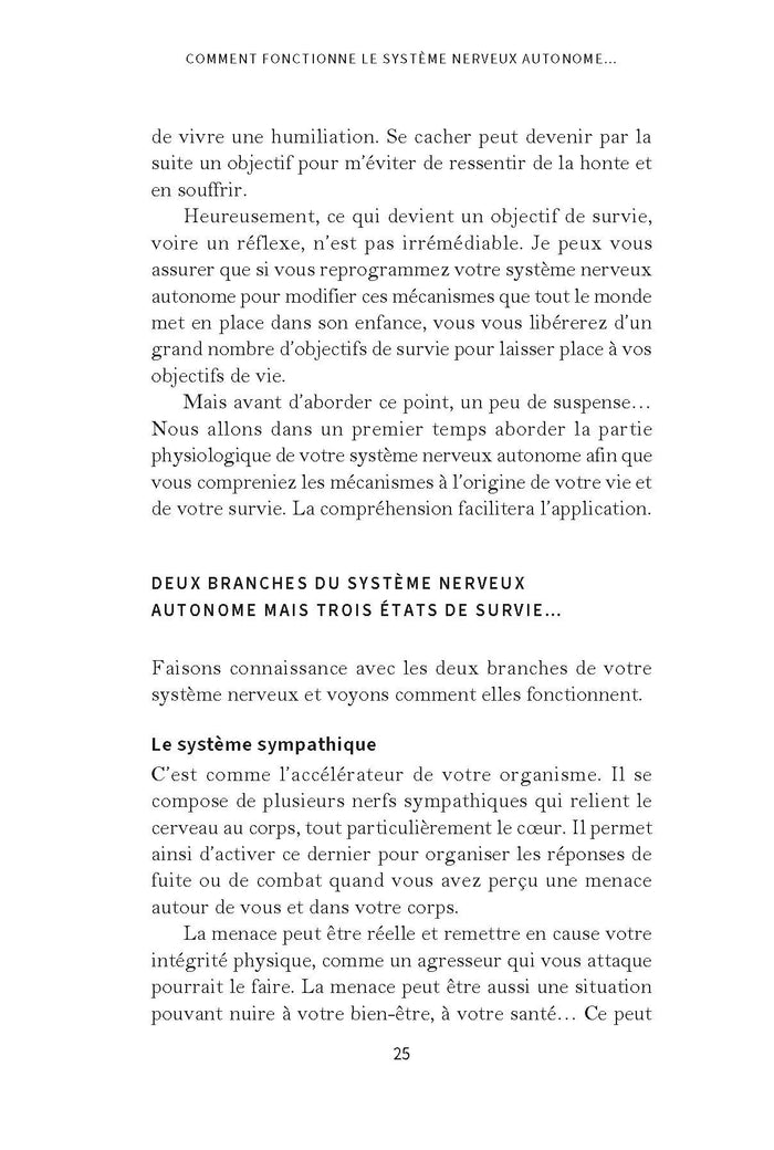 J'arrête de me limiter grâce au nerf vague