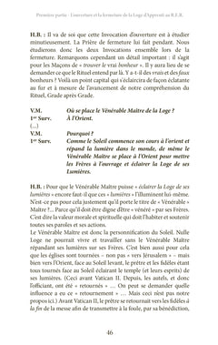 L'expression symbolique et emblématique du Rite Écossais Rectifié