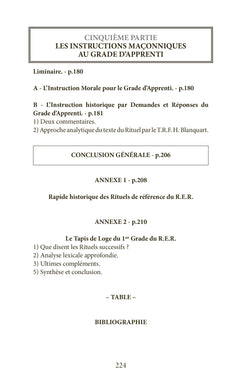 L'expression symbolique et emblématique du Rite Écossais Rectifié