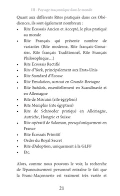 Pourquoi la Franc-Maçonnerie ?